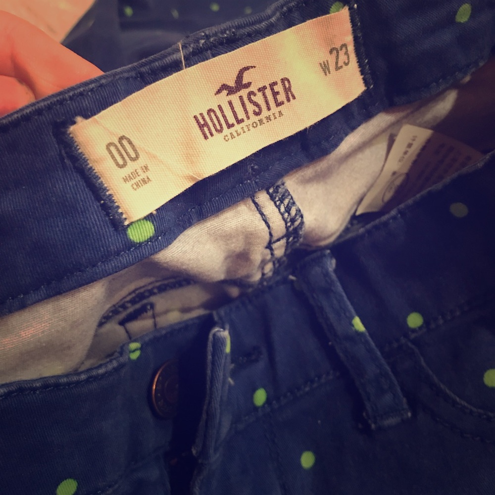 Hollister blue pants